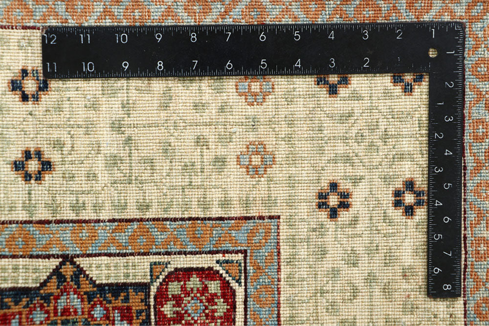 Blanched Almond Mamluk 4' x 6' - No. 66202 - ALRUG Rug Store