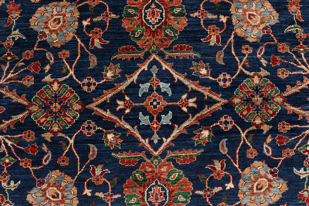 Midnight Blue Ziegler 9' x 11' 1 - No. 66205 - ALRUG Rug Store