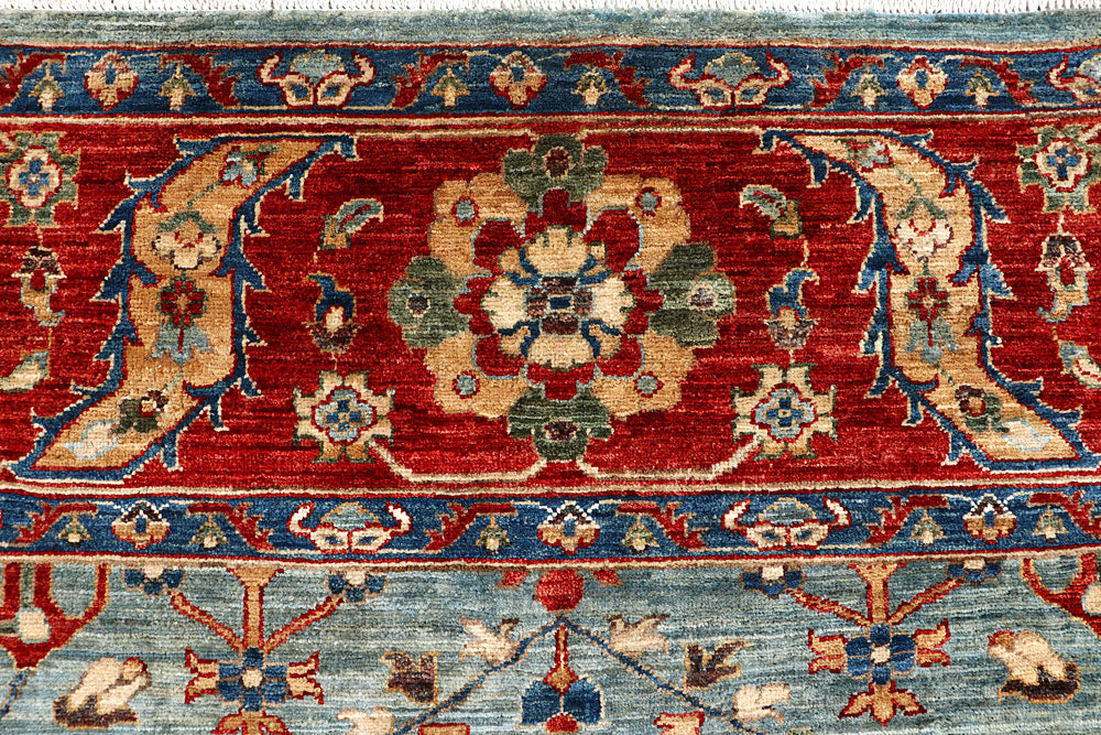 Slate Grey Ziegler 8' 9 x 11' 9 - No. 66206 - ALRUG Rug Store