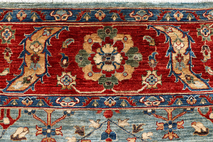 Slate Grey Ziegler 8' 9 x 11' 9 - No. 66206 - ALRUG Rug Store