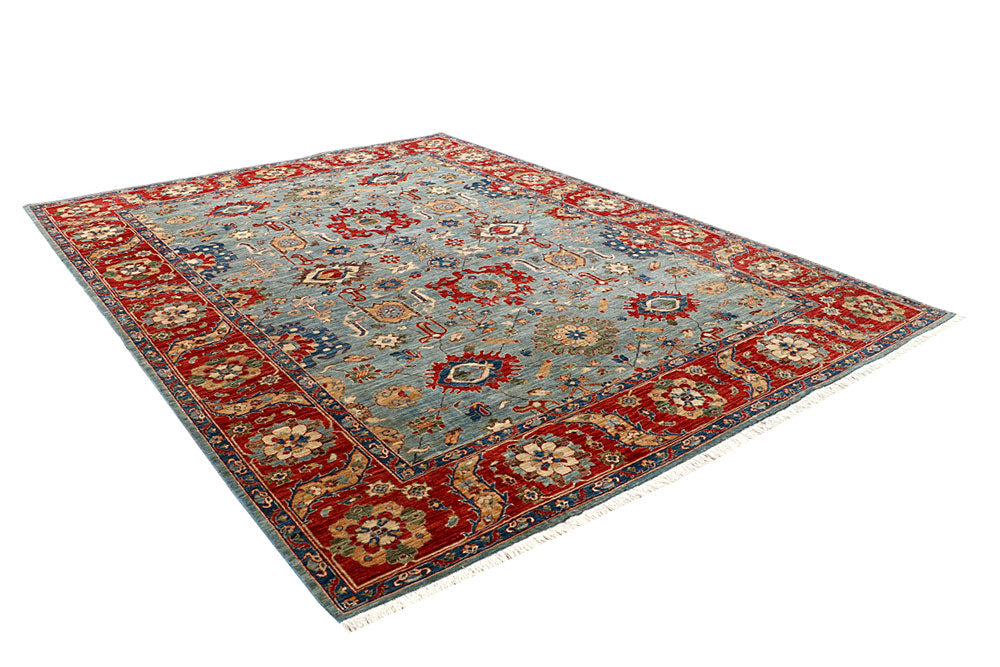 Slate Grey Ziegler 8' 9 x 11' 9 - No. 66206 - ALRUG Rug Store