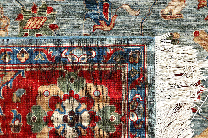 Slate Grey Ziegler 8' 9 x 11' 9 - No. 66206 - ALRUG Rug Store