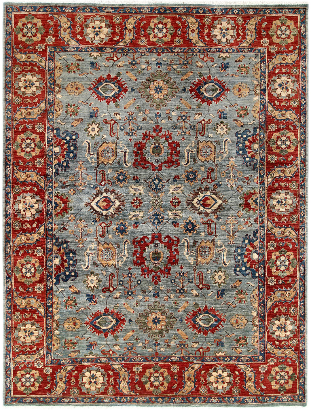 Slate Grey Ziegler 8' 9 x 11' 9 - No. 66206 - ALRUG Rug Store