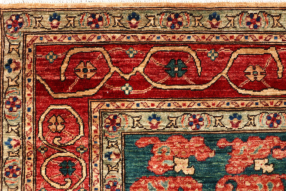 Multi Colored Ziegler 8' 10 x 11' 4 - No. 66207 - ALRUG Rug Store