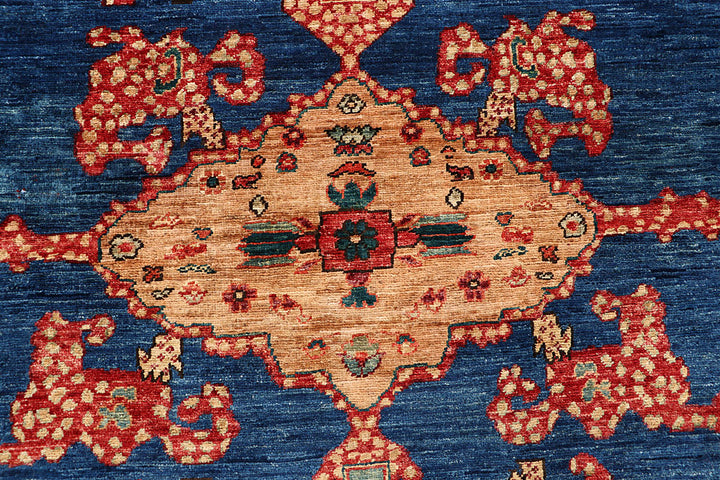 Multi Colored Ziegler 8' 10 x 11' 4 - No. 66207 - ALRUG Rug Store
