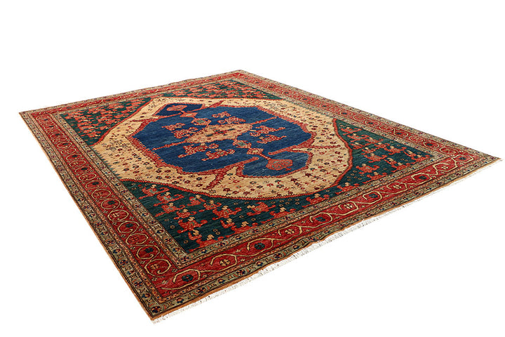 Multi Colored Ziegler 8' 10 x 11' 4 - No. 66207 - ALRUG Rug Store
