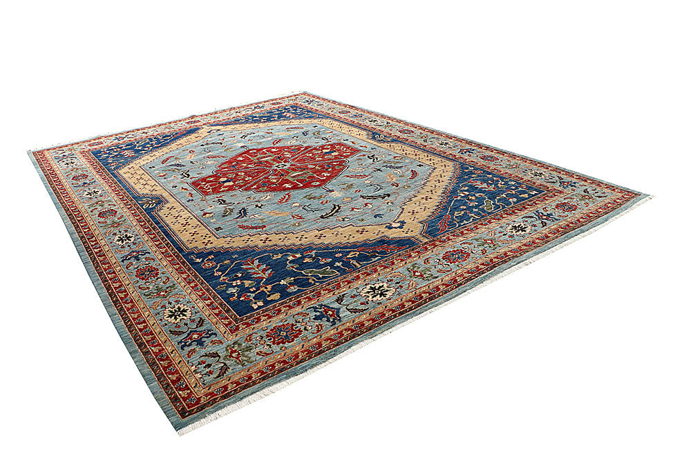 Light Slate Grey Ziegler 10' 1 x 13' 5 - No. 66208 - ALRUG Rug Store