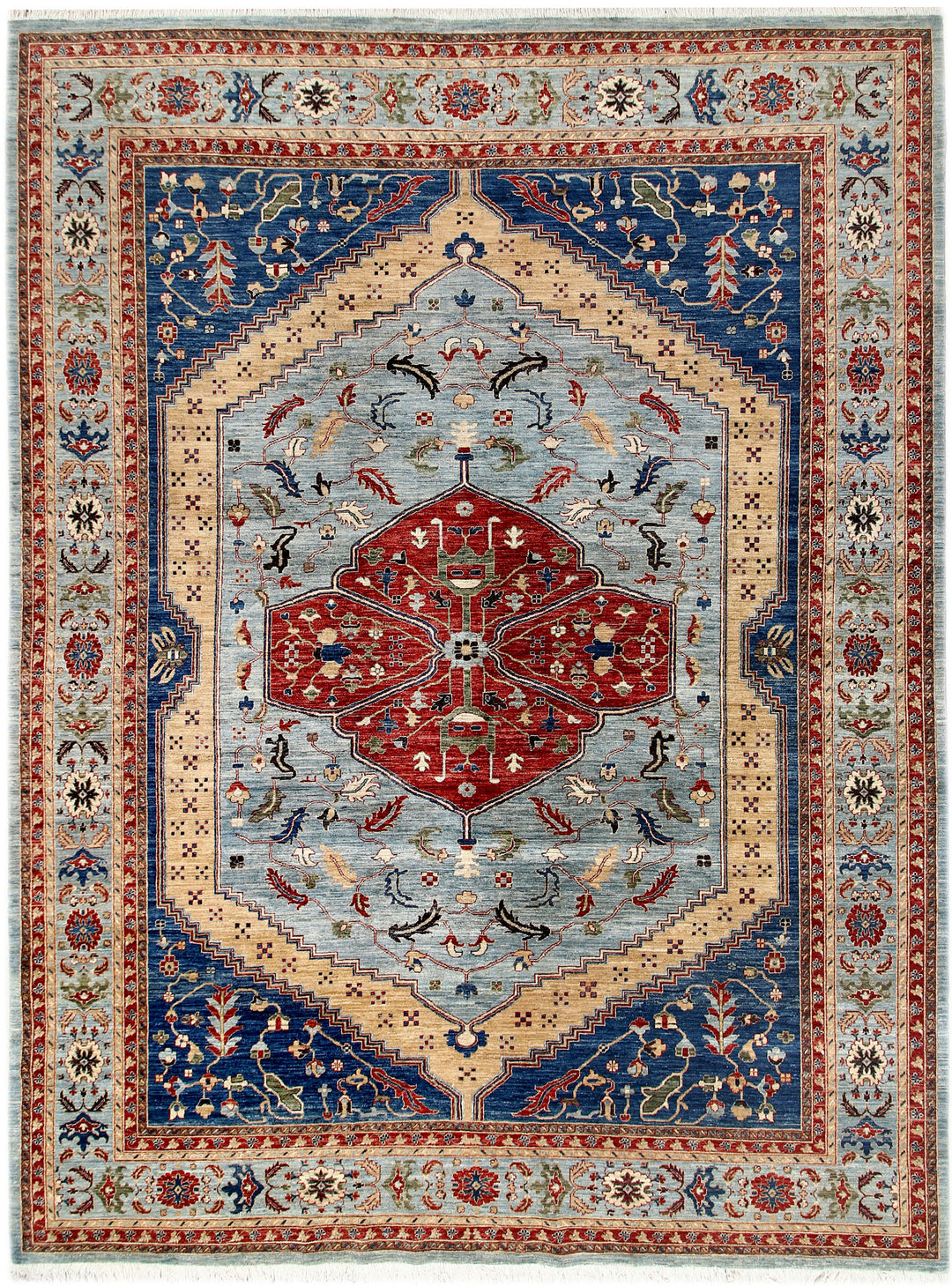 Light Slate Grey Ziegler 10' 1 x 13' 5 - No. 66208 - ALRUG Rug Store