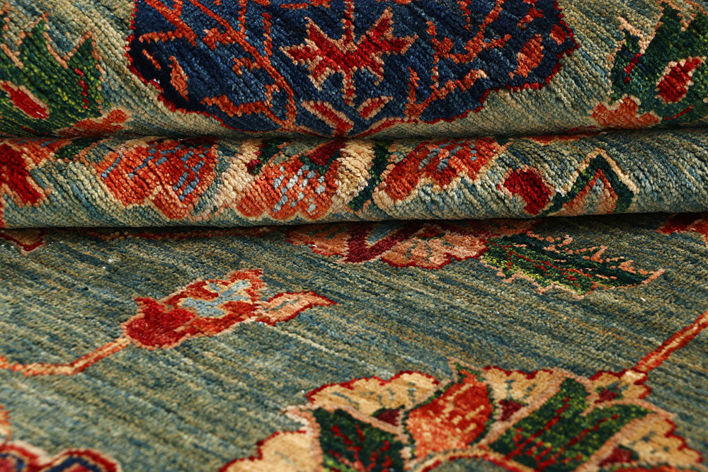 Cadet Blue Ziegler 9' 9 x 13' 11 - No. 66210 - ALRUG Rug Store