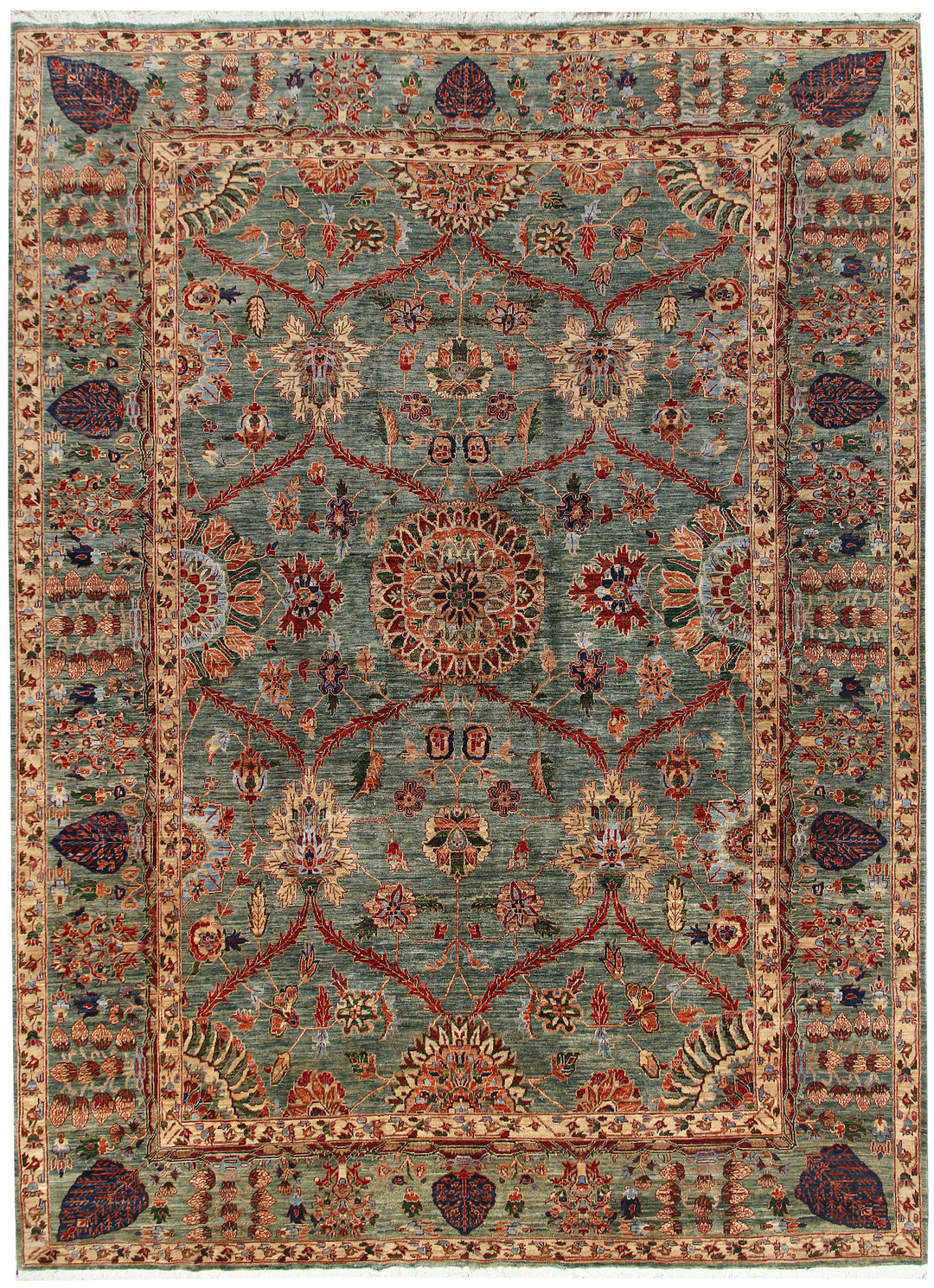 Cadet Blue Ziegler 9' 9 x 13' 11 - No. 66210 - ALRUG Rug Store