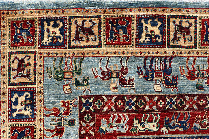 Multi Colored Ziegler 9' 10 x 13' 8 - No. 66211 - ALRUG Rug Store