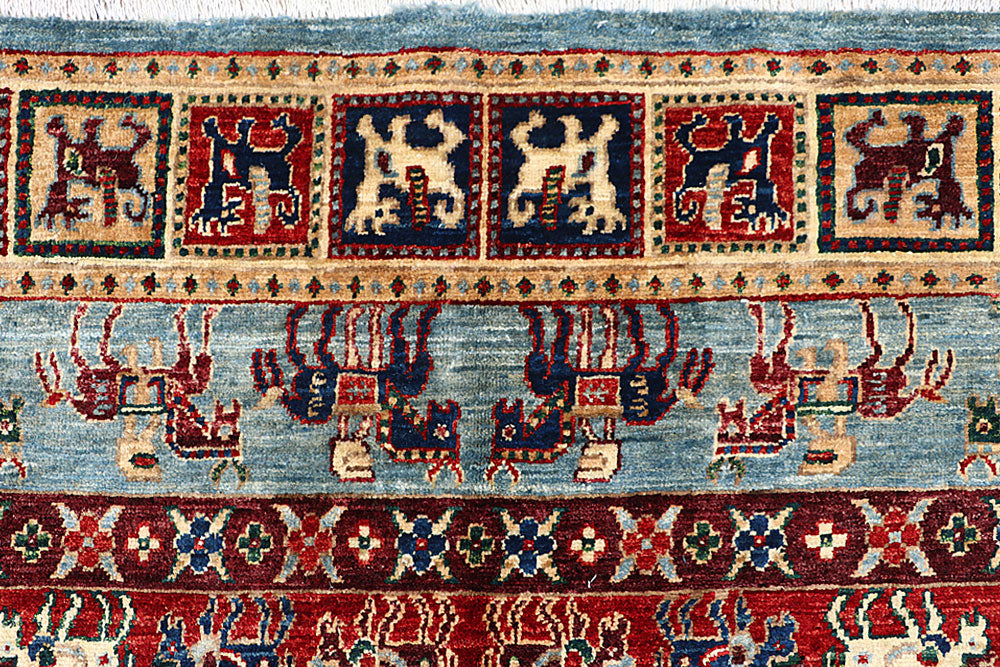Multi Colored Ziegler 9' 10 x 13' 8 - No. 66211 - ALRUG Rug Store