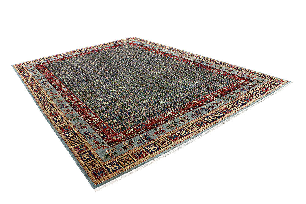 Multi Colored Ziegler 9' 10 x 13' 8 - No. 66211 - ALRUG Rug Store