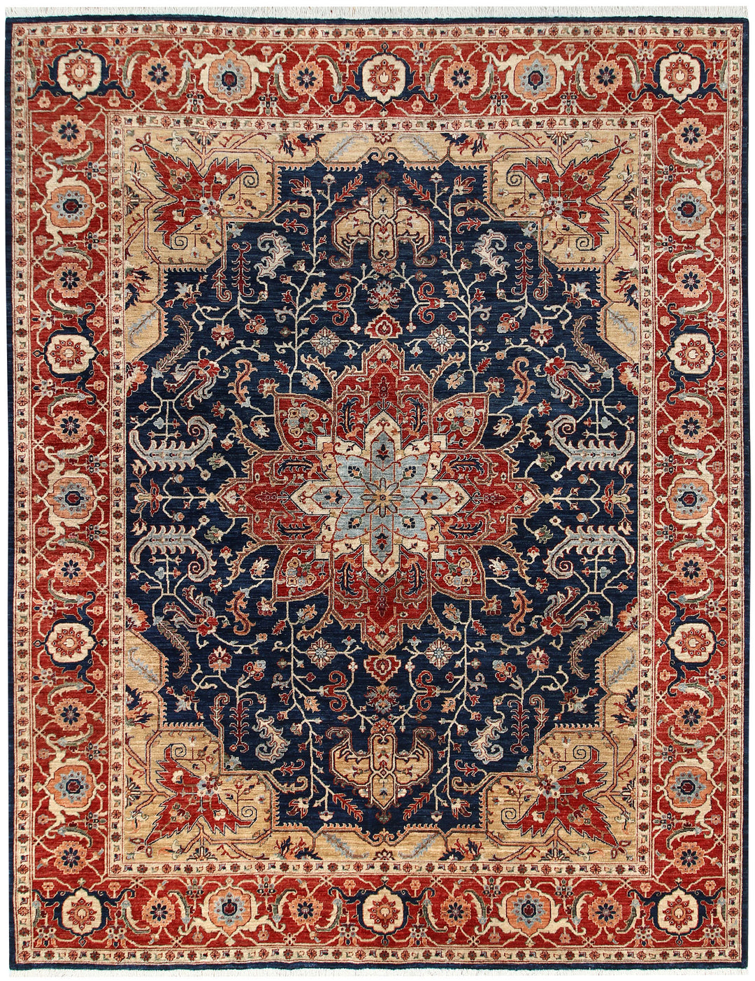 Midnight Blue Ziegler 9' 1 x 11' 11 - No. 66213 - ALRUG Rug Store