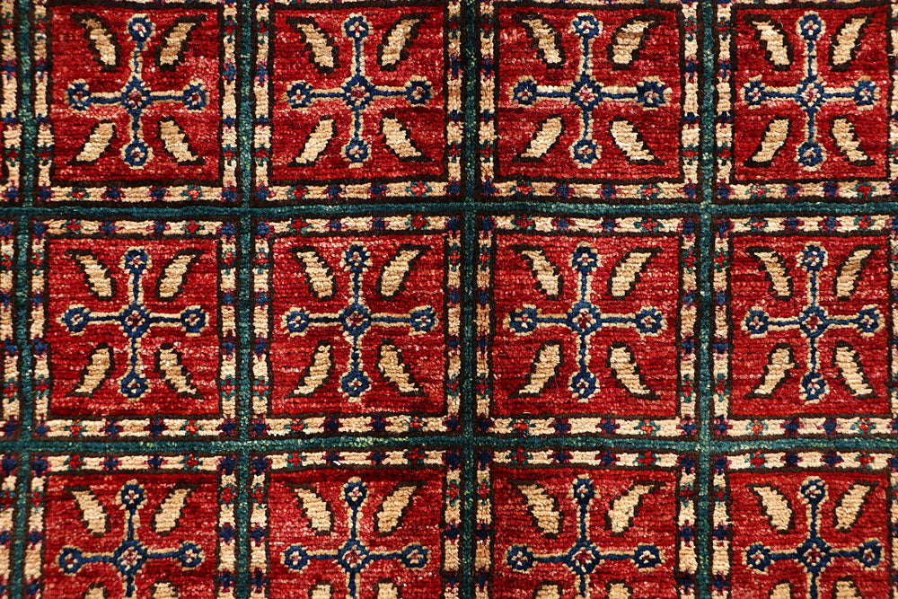 Multi Colored Ziegler 9' 8 x 9' 9 - No. 66214 - ALRUG Rug Store