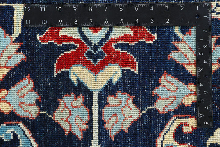 Midnight Blue Ikat 9' 1 x 11' 11 - No. 66215 - ALRUG Rug Store