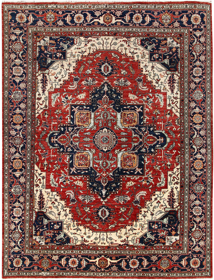 Firebrick Ziegler 9' 2 x 12' - No. 66216 - ALRUG Rug Store