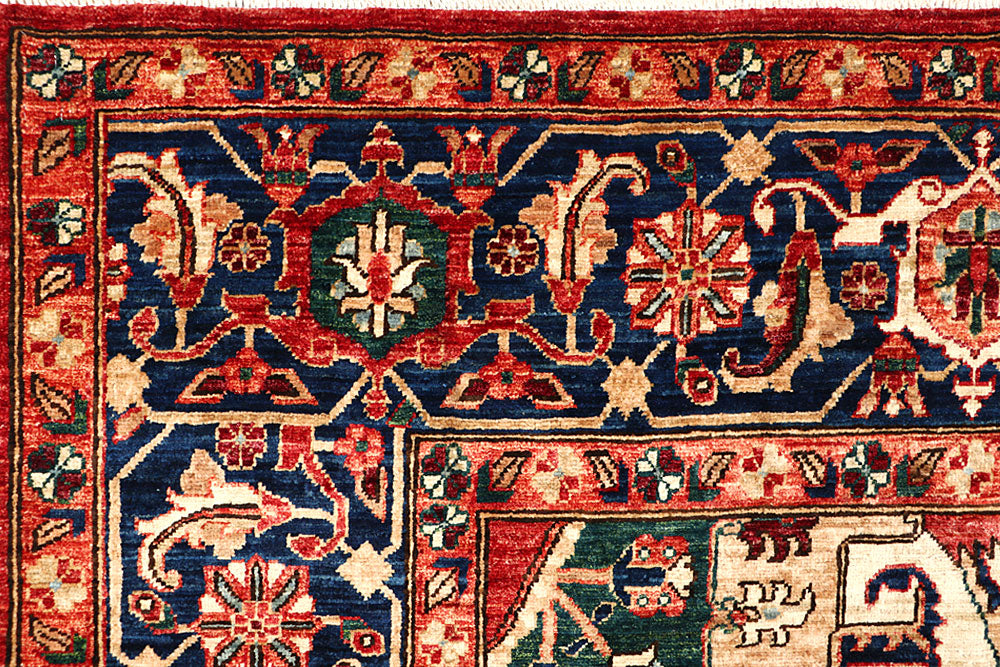 Firebrick Ziegler 8' 8 x 11' 11 - No. 66217 - ALRUG Rug Store