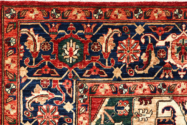 Firebrick Ziegler 8' 8 x 11' 11 - No. 66217 - ALRUG Rug Store