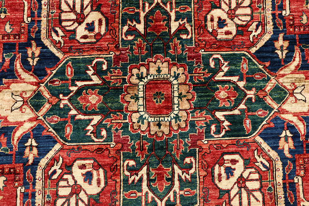 Firebrick Ziegler 8' 8 x 11' 11 - No. 66217 - ALRUG Rug Store