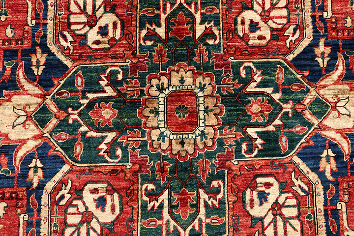 Firebrick Ziegler 8' 8 x 11' 11 - No. 66217 - ALRUG Rug Store