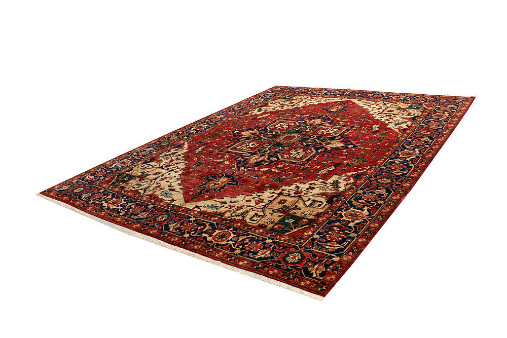 Firebrick Ziegler 8' 8 x 11' 11 - No. 66217 - ALRUG Rug Store