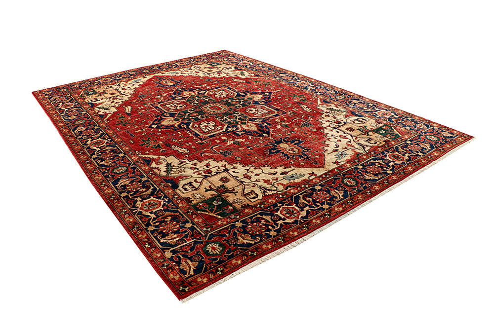 Firebrick Ziegler 8' 8 x 11' 11 - No. 66217 - ALRUG Rug Store