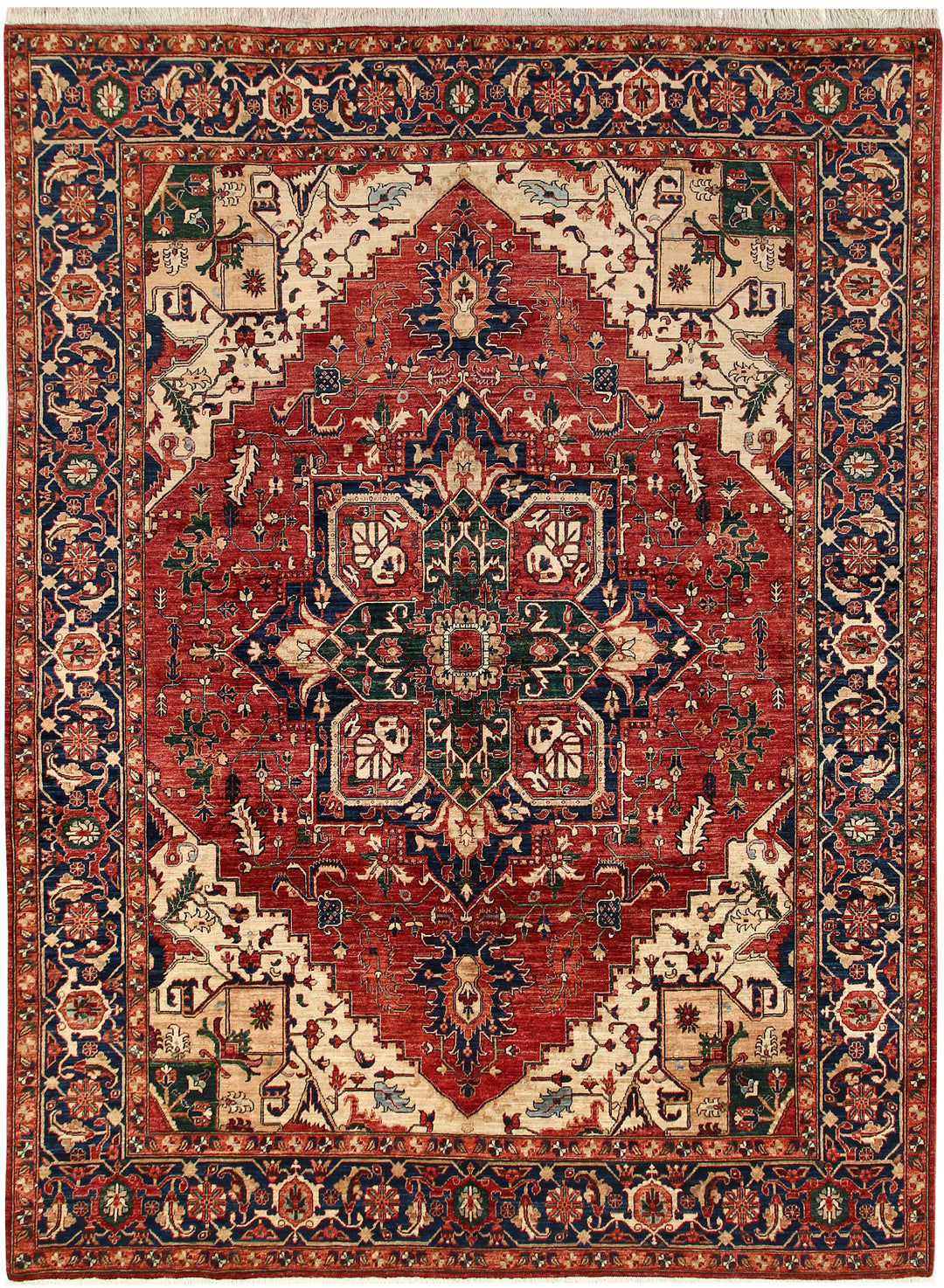 Firebrick Ziegler 8' 8 x 11' 11 - No. 66217 - ALRUG Rug Store