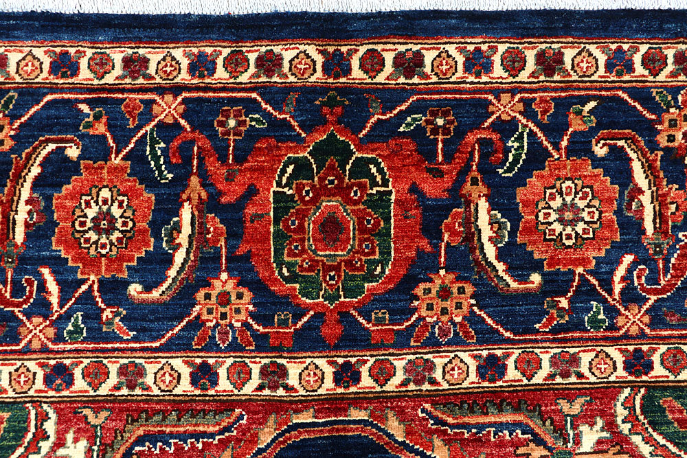 Midnight Blue Ziegler 8' 10 x 11' 10 - No. 66218 - ALRUG Rug Store
