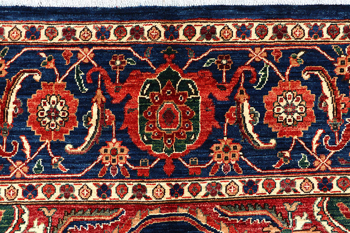 Midnight Blue Ziegler 8' 10 x 11' 10 - No. 66218 - ALRUG Rug Store