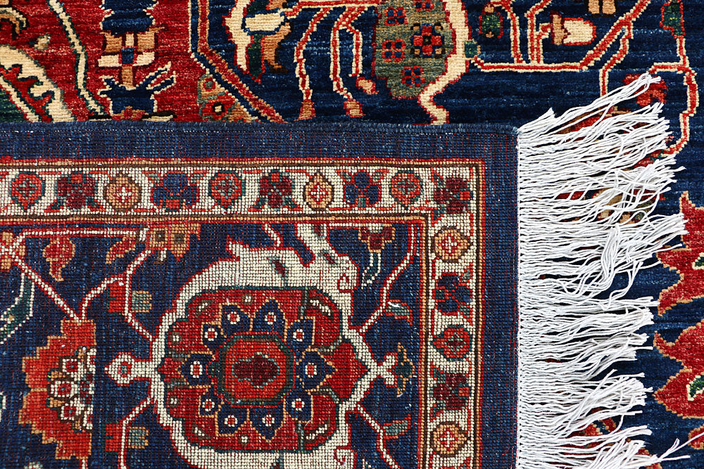 Midnight Blue Ziegler 8' 10 x 11' 10 - No. 66218 - ALRUG Rug Store