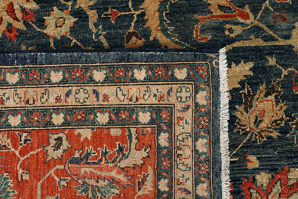 Dark Slate Grey Ziegler 9' 9 x 13' 6 - No. 66220 - ALRUG Rug Store