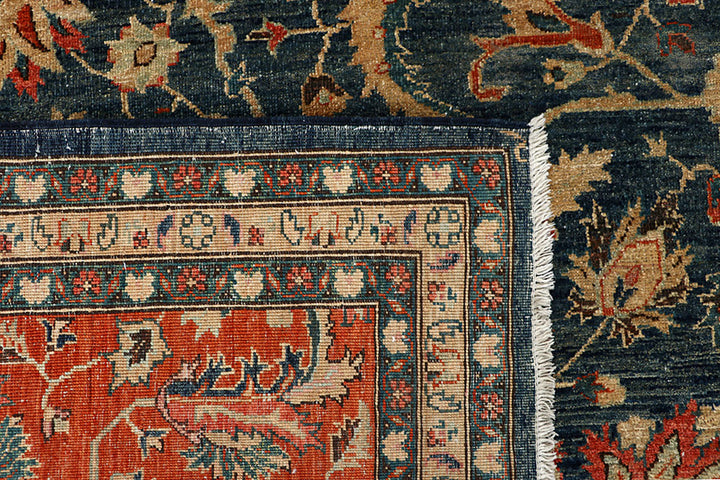 Dark Slate Grey Ziegler 9' 9 x 13' 6 - No. 66220 - ALRUG Rug Store