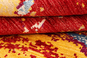 Multi Colored Abstract 4' 1 x 6' 4 - No. 66223 - ALRUG Rug Store