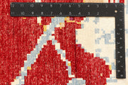 Multi Colored Abstract 4' 1 x 6' 4 - No. 66223 - ALRUG Rug Store
