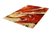 Multi Colored Abstract 4' 1 x 6' 3 - No. 66235 - ALRUG Rug Store