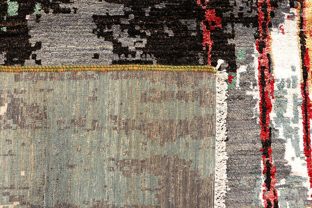 Multi Colored Abstract 5' 7 x 8' 1 - No. 66236 - ALRUG Rug Store