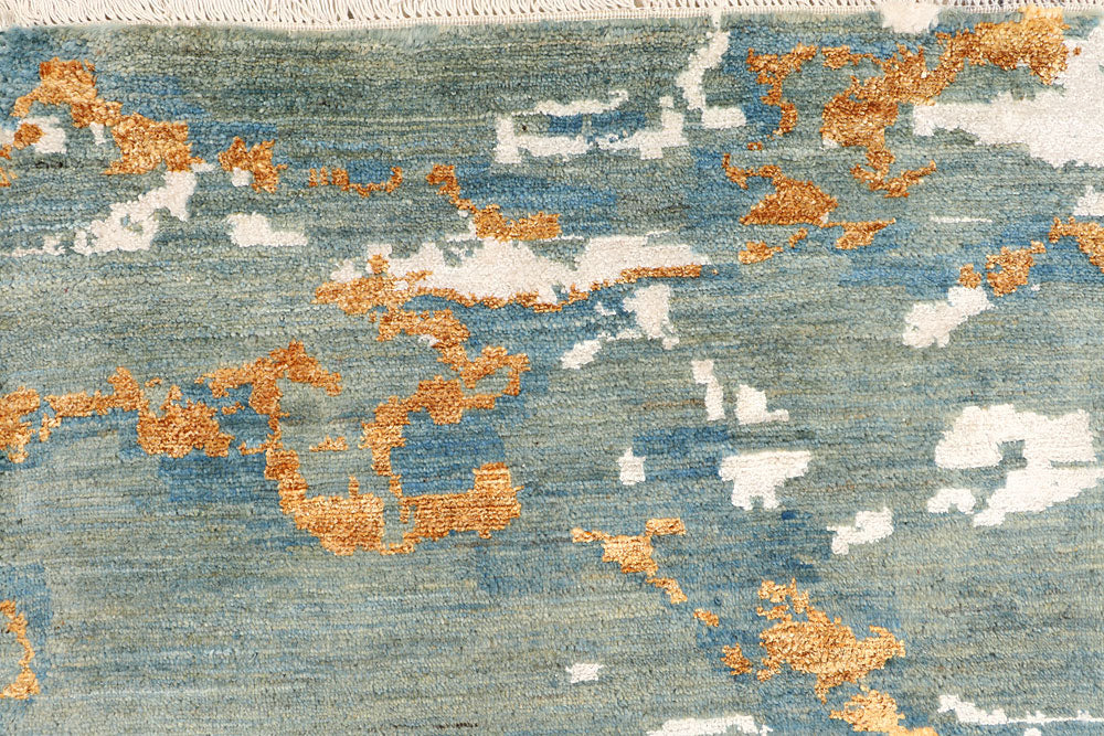 Multi Colored Abstract 6' 4 x 9' 9 - No. 66239 - ALRUG Rug Store