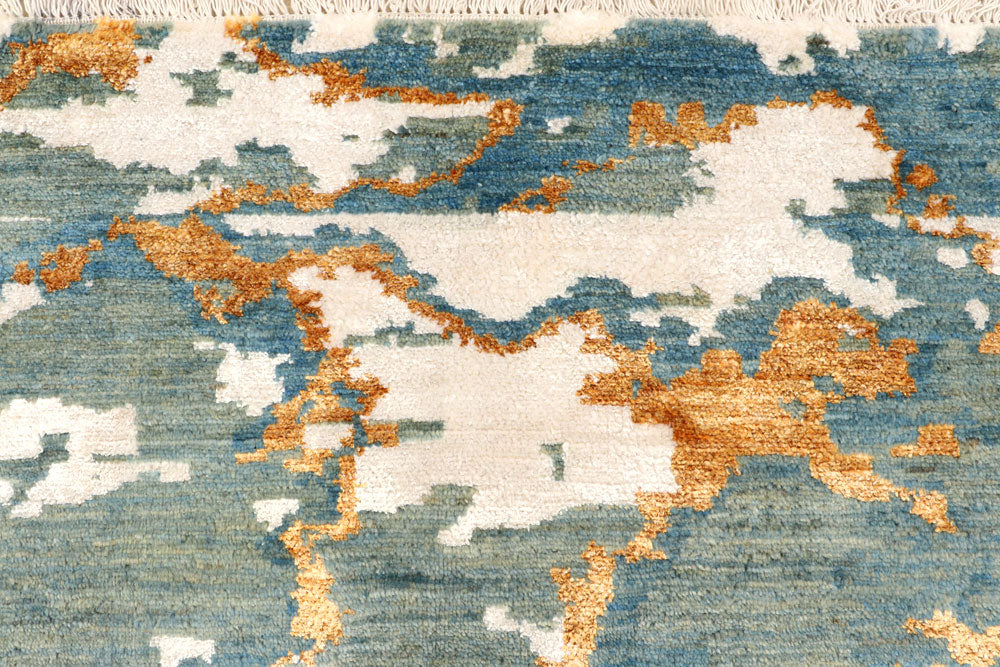 Multi Colored Abstract 6' 4 x 9' 9 - No. 66239 - ALRUG Rug Store