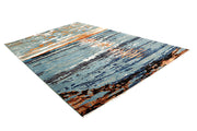 Multi Colored Abstract 6' 4 x 9' 9 - No. 66239 - ALRUG Rug Store