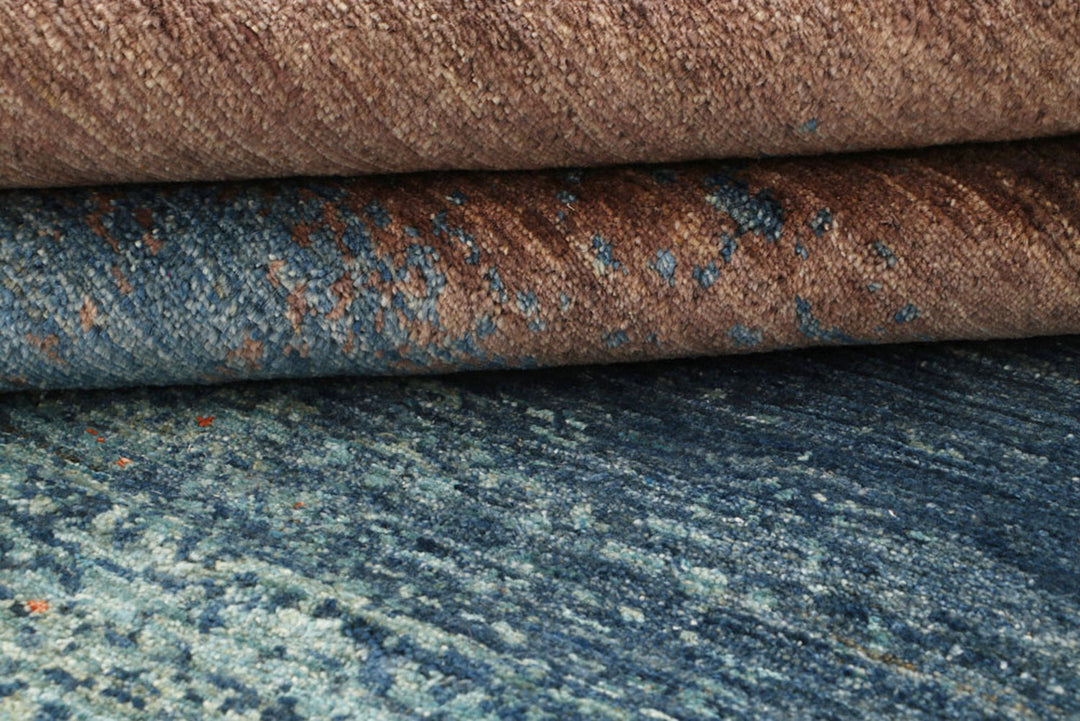 Multi Colored Abstract 5'  1" x 8' " - No. QA68030