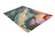 Multi Colored Abstract 4' 1 x 6' 5 - No. 66245 - ALRUG Rug Store