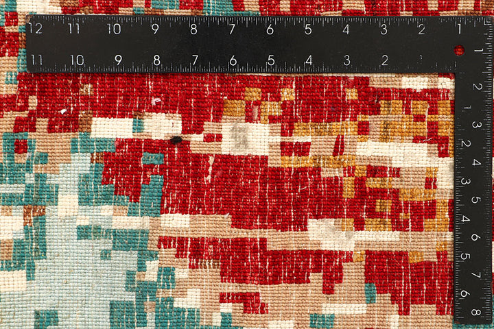 Multi Colored Abstract 5' 1 x 8' 2 - No. 66253 - ALRUG Rug Store