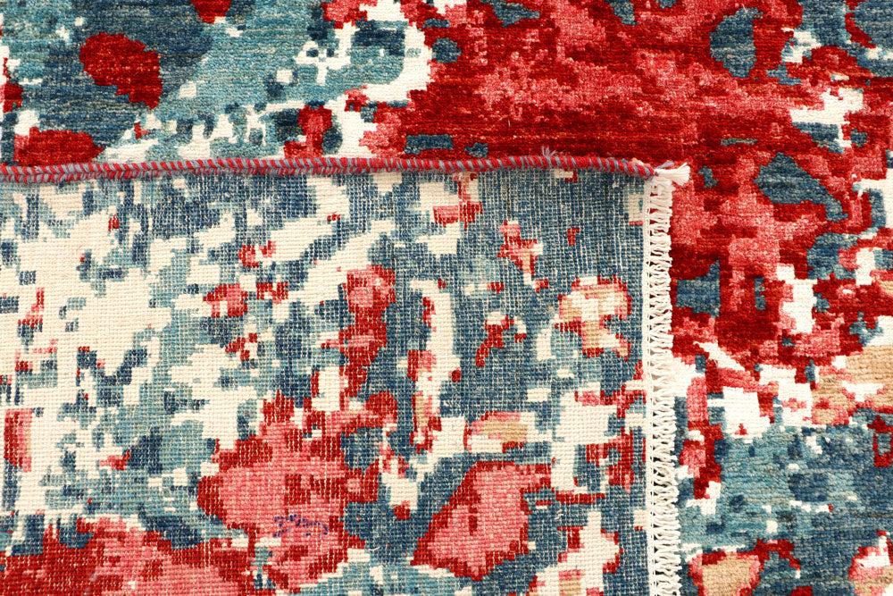 Multi Colored Abstract 6' 7 x 9' 9 - No. 66254 - ALRUG Rug Store