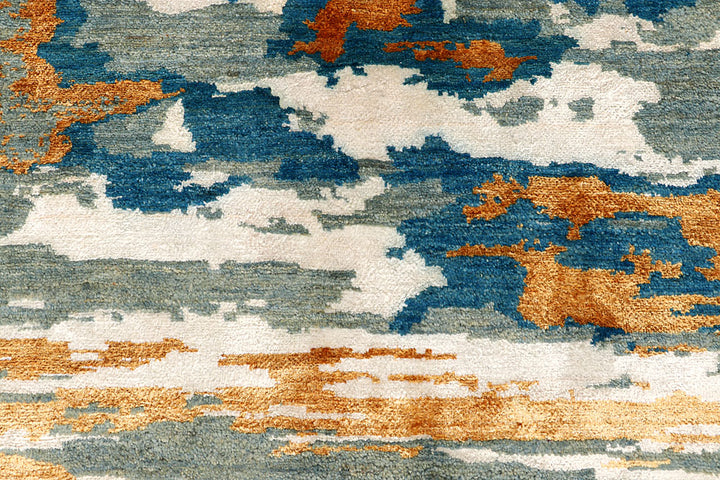 Multi Colored Abstract 6' 2 x 9' 3 - No. 66255 - ALRUG Rug Store