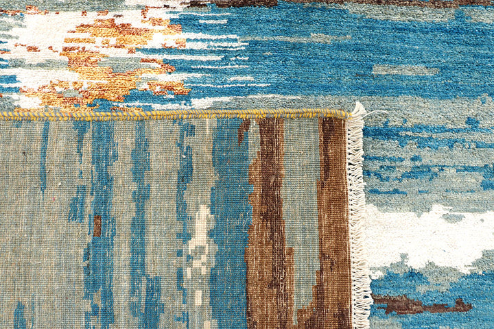 Multi Colored Abstract 6' 2 x 9' 3 - No. 66255 - ALRUG Rug Store