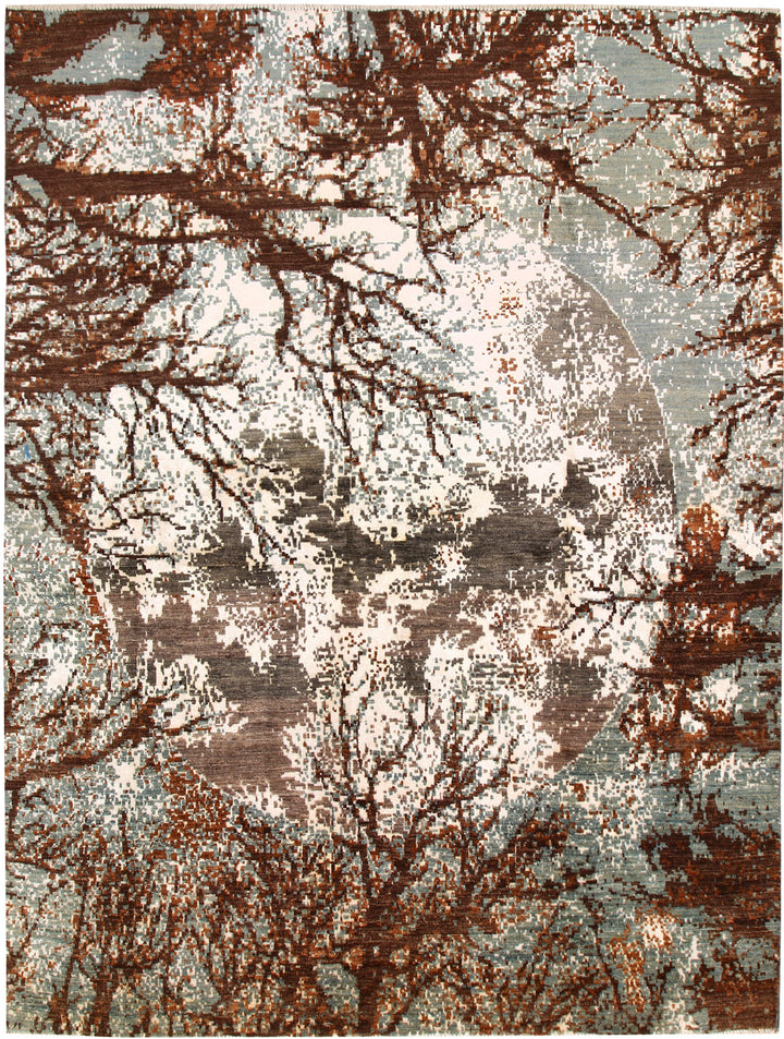 Multi Colored Abstract 8' x 10' 4 - No. 66258 - ALRUG Rug Store