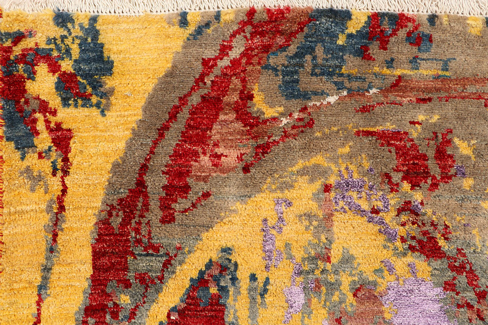 Multi Colored Abstract 6' 1 x 9' 1 - No. 66259 - ALRUG Rug Store