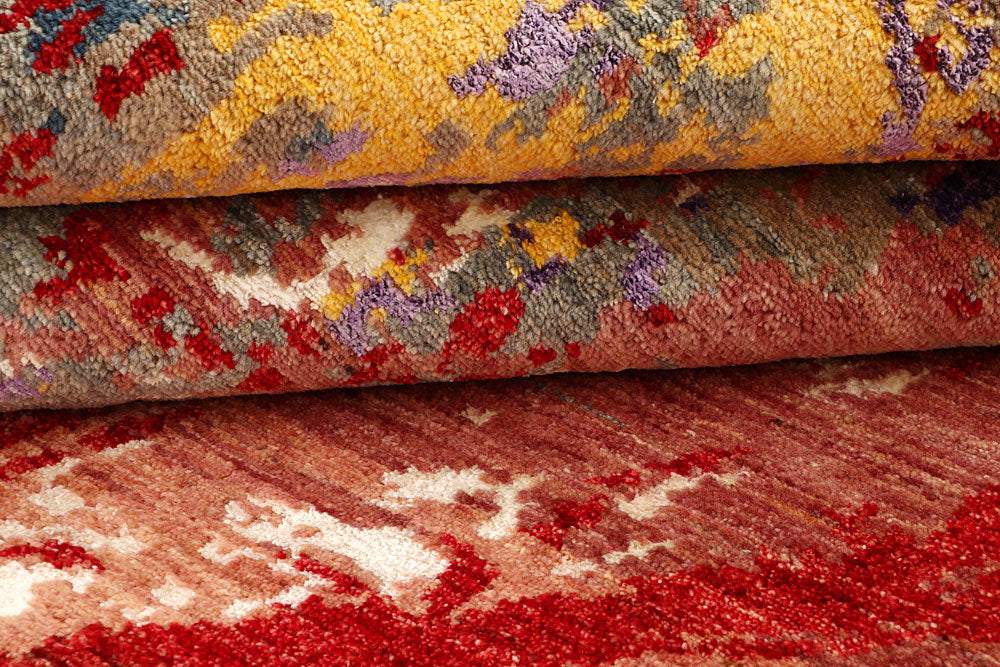 Multi Colored Abstract 6' 1 x 9' 1 - No. 66259 - ALRUG Rug Store