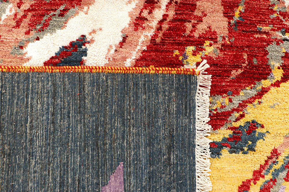 Multi Colored Abstract 6' 1 x 9' 1 - No. 66259 - ALRUG Rug Store